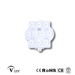 10W LED modulis 175 °