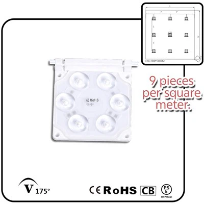 6W 2835 LED modulis